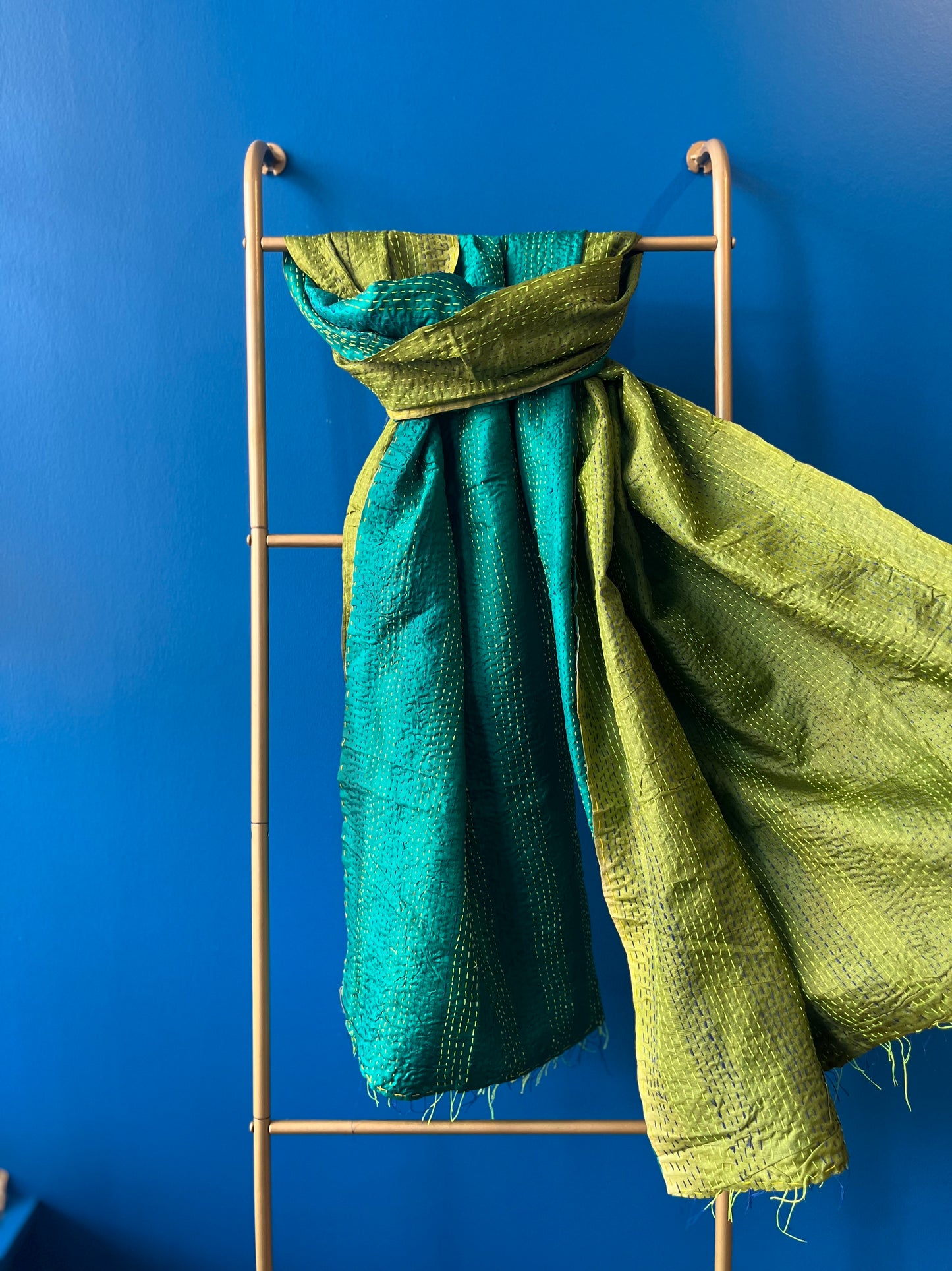 Silk/Silk Blend Scarf Wide - Pattern 7