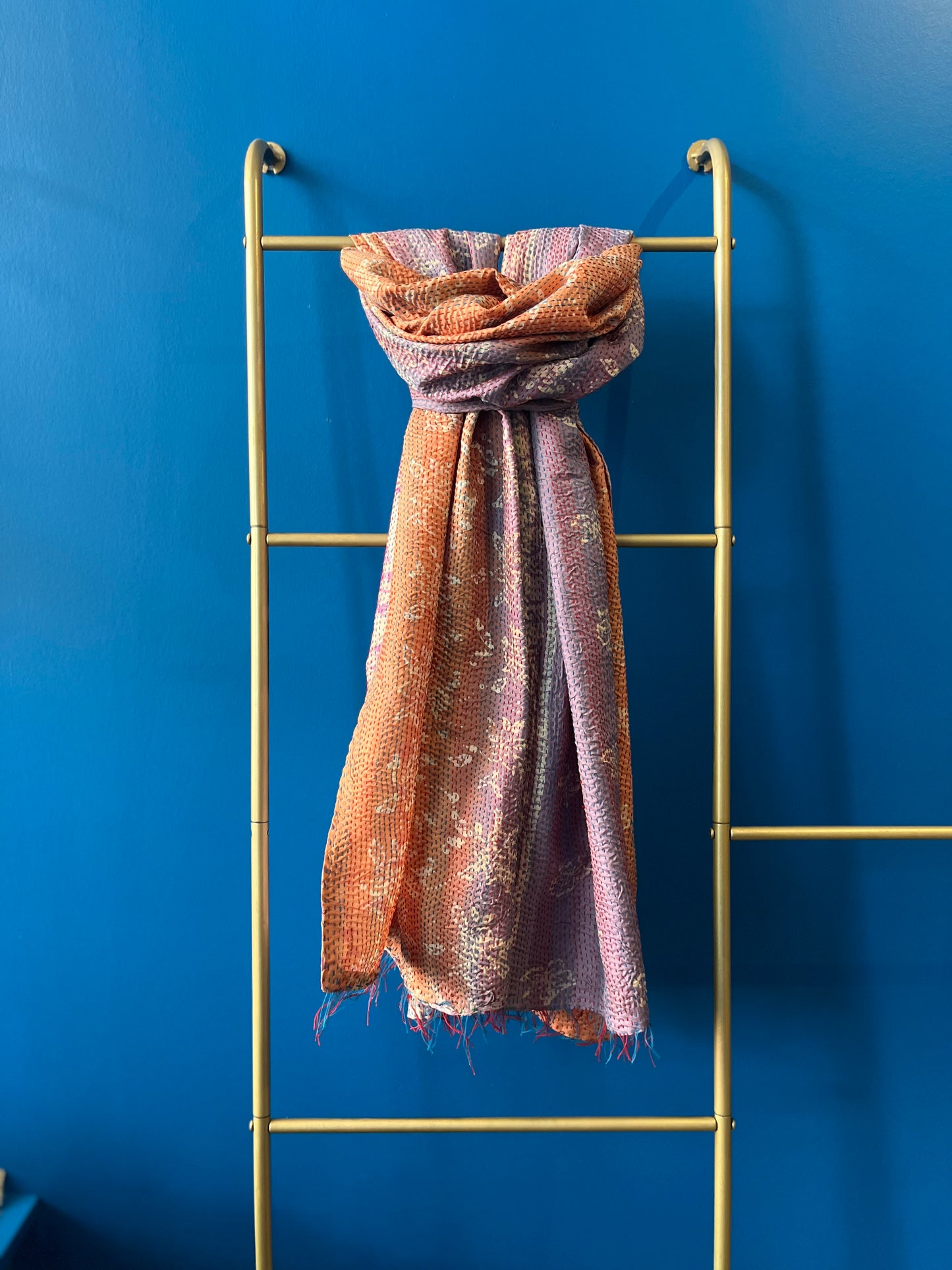 Silk/Silk Blend Scarf Wide - Pattern 11