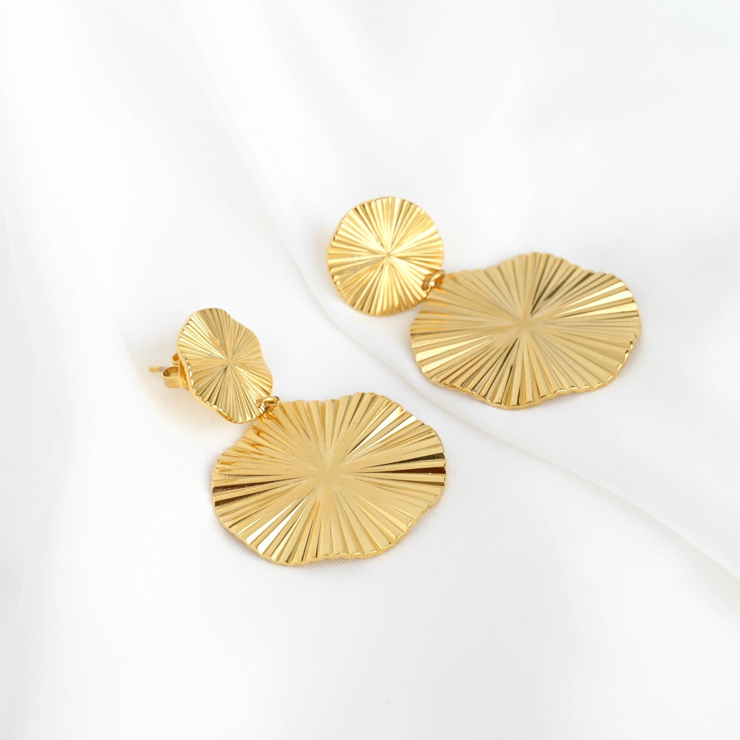Oversized Sun Earrings