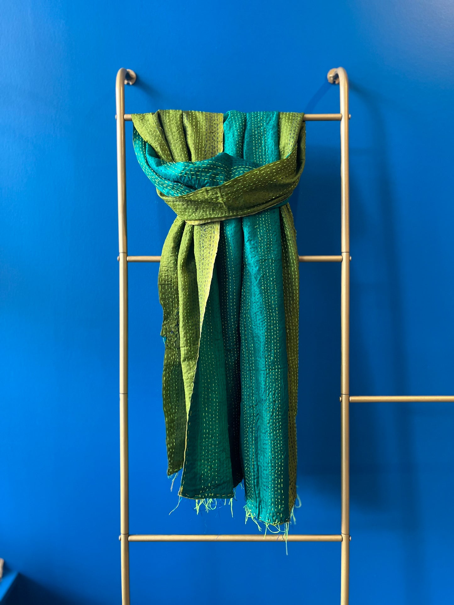Silk/Silk Blend Scarf Wide - Pattern 7