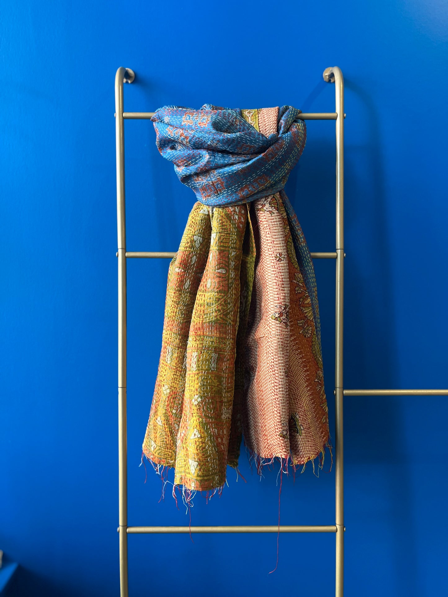 Silk/Silk Blend Scarf Wide - Pattern 10