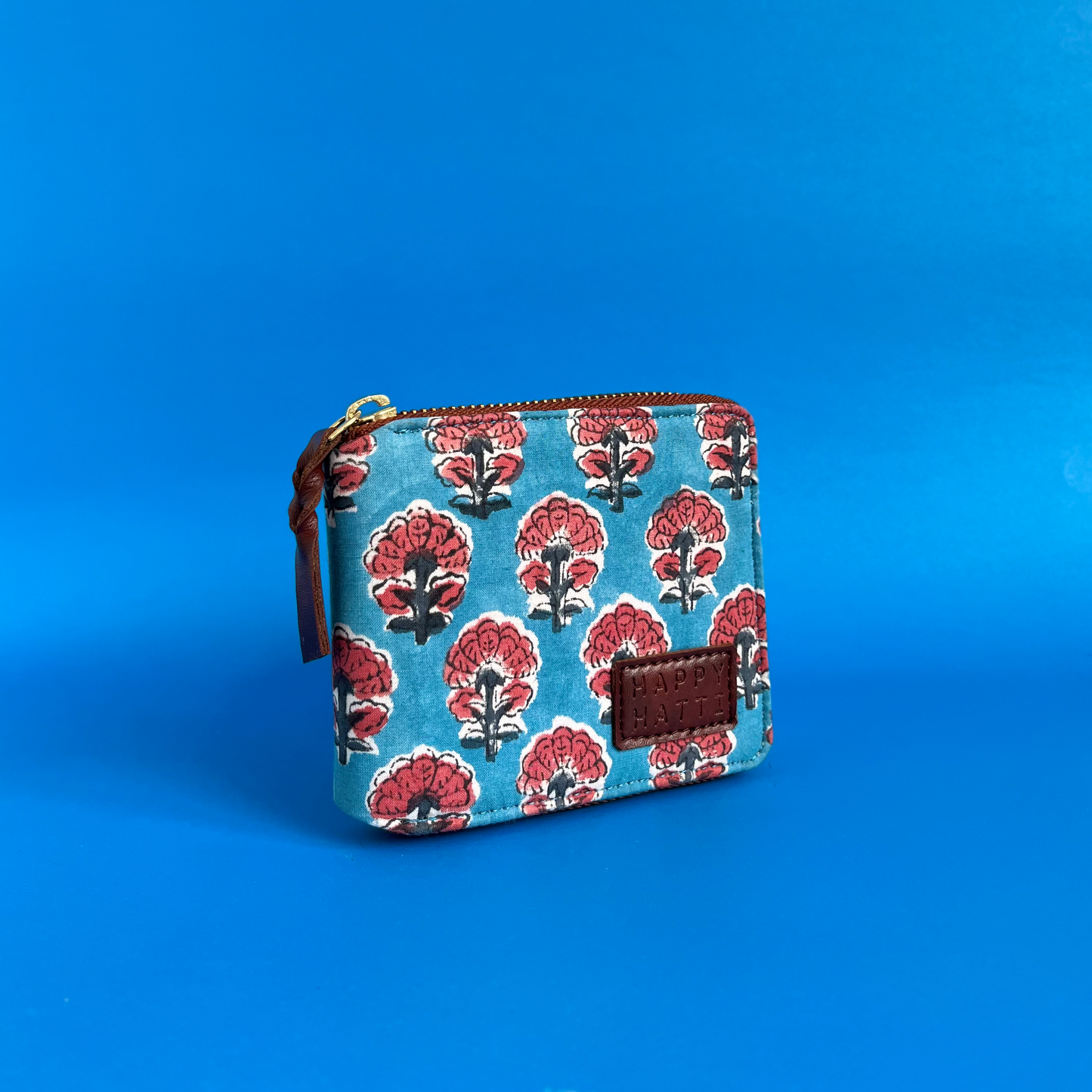 Butterfly Wallet in Blue Rust
