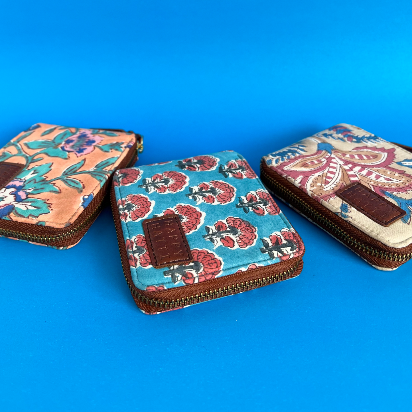 Butterfly Wallet in Blue Rust