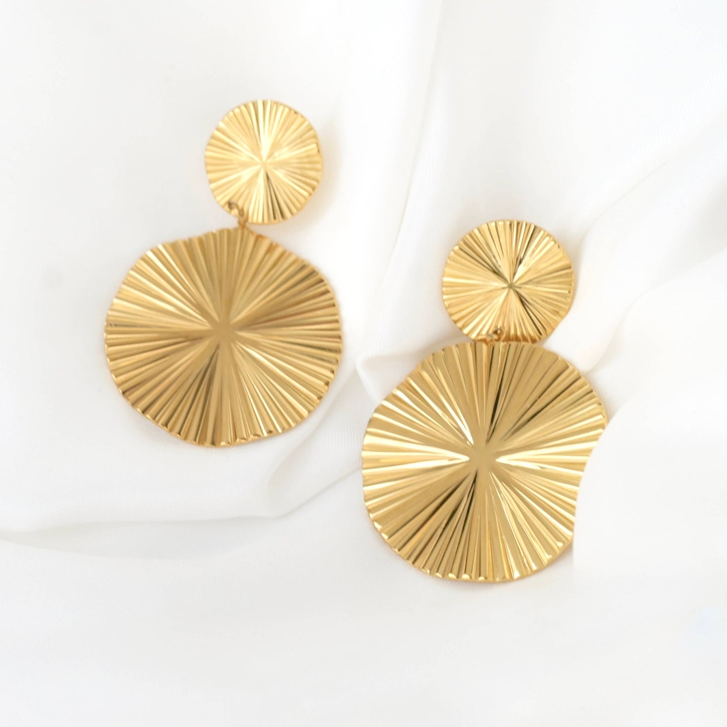 Oversized Sun Earrings