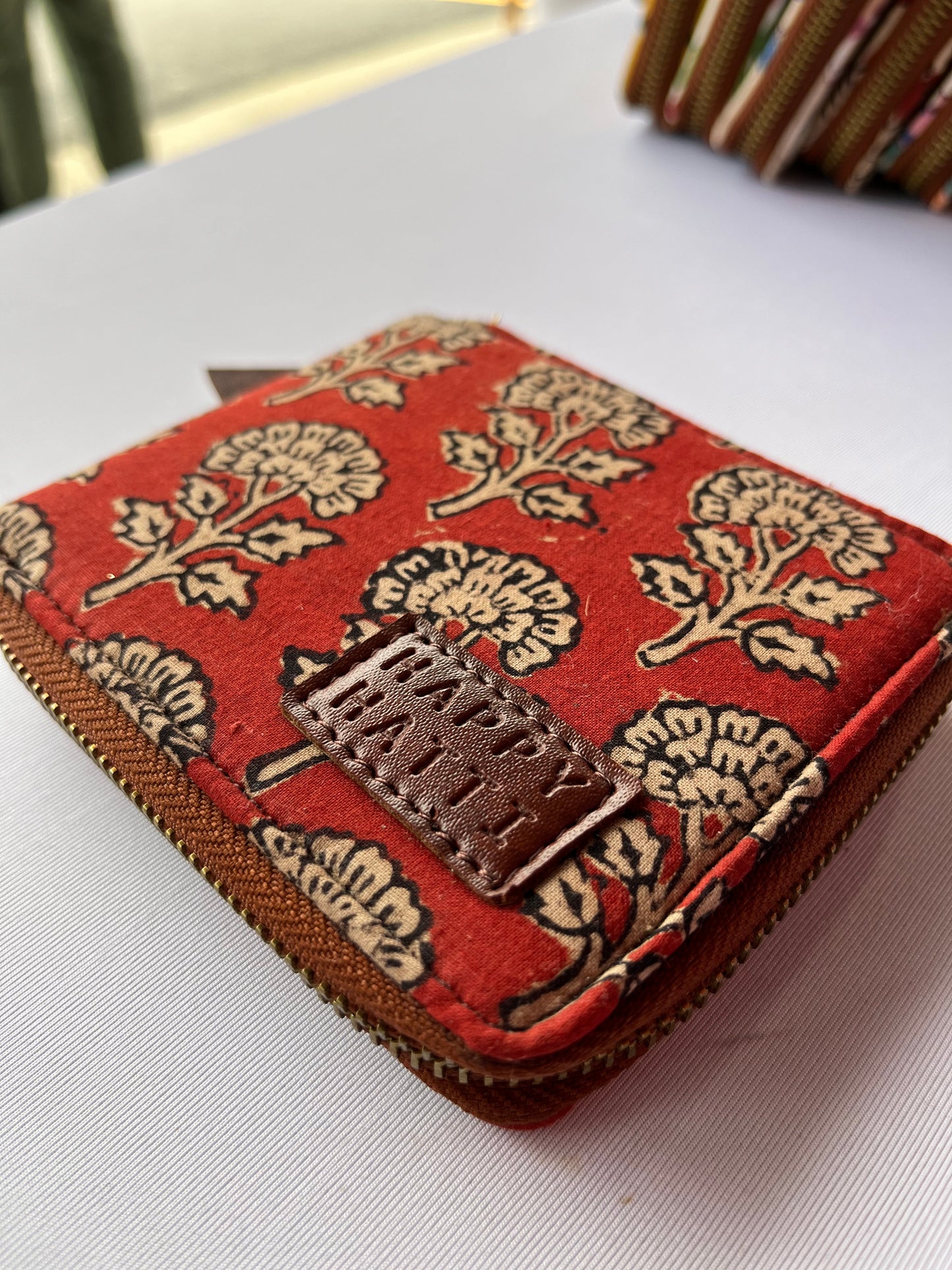 Butterfly Wallet in Deep Red