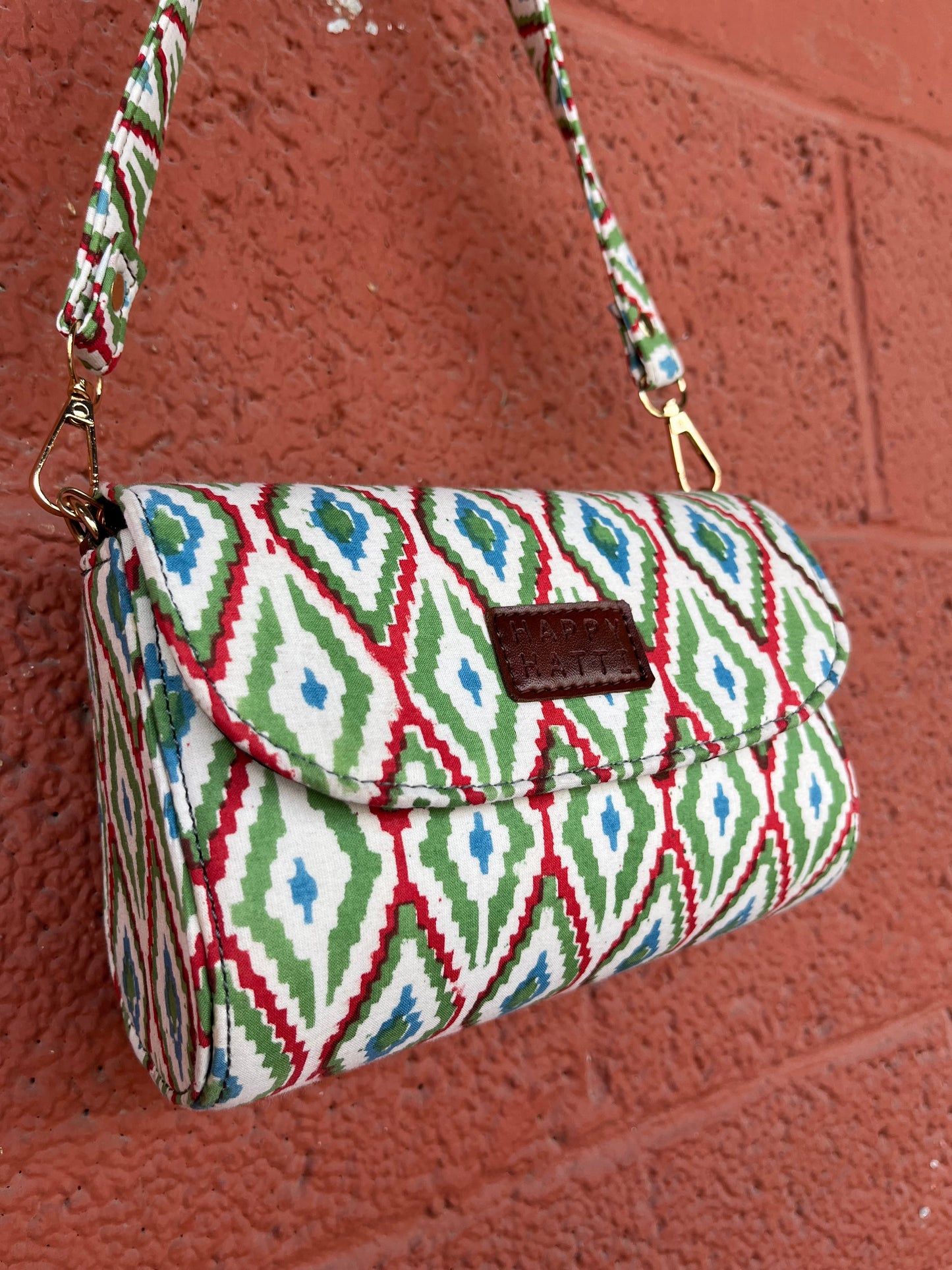 August Box Bag in Geometric