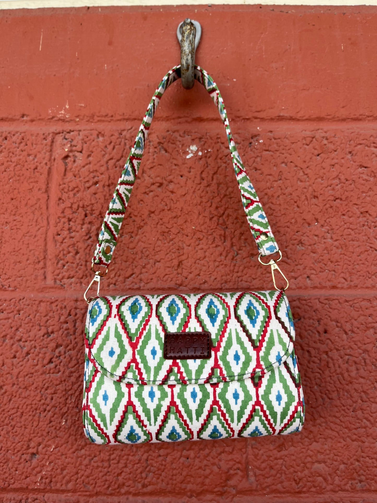 August Box Bag in Geometric