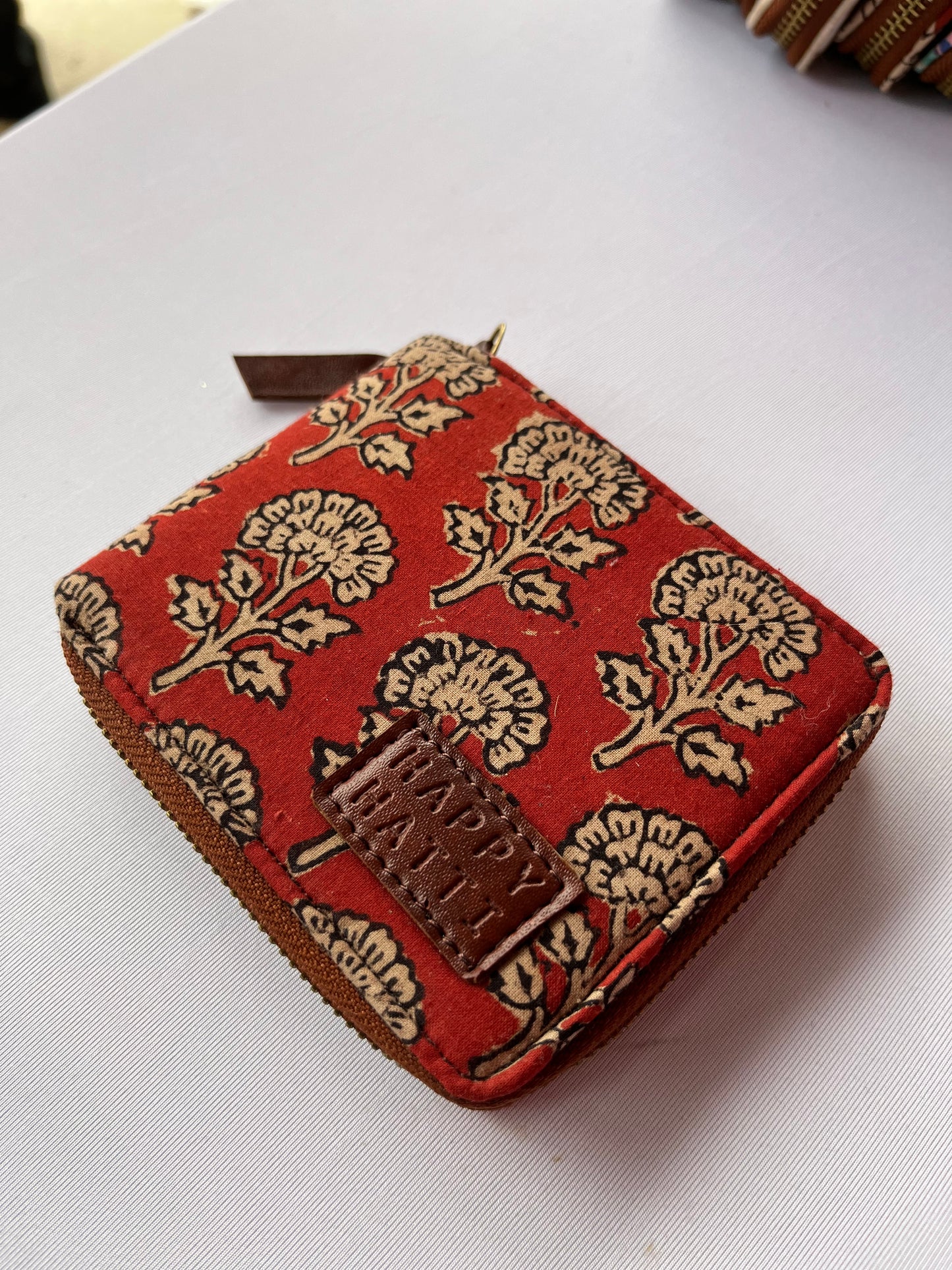 Butterfly Wallet in Deep Red