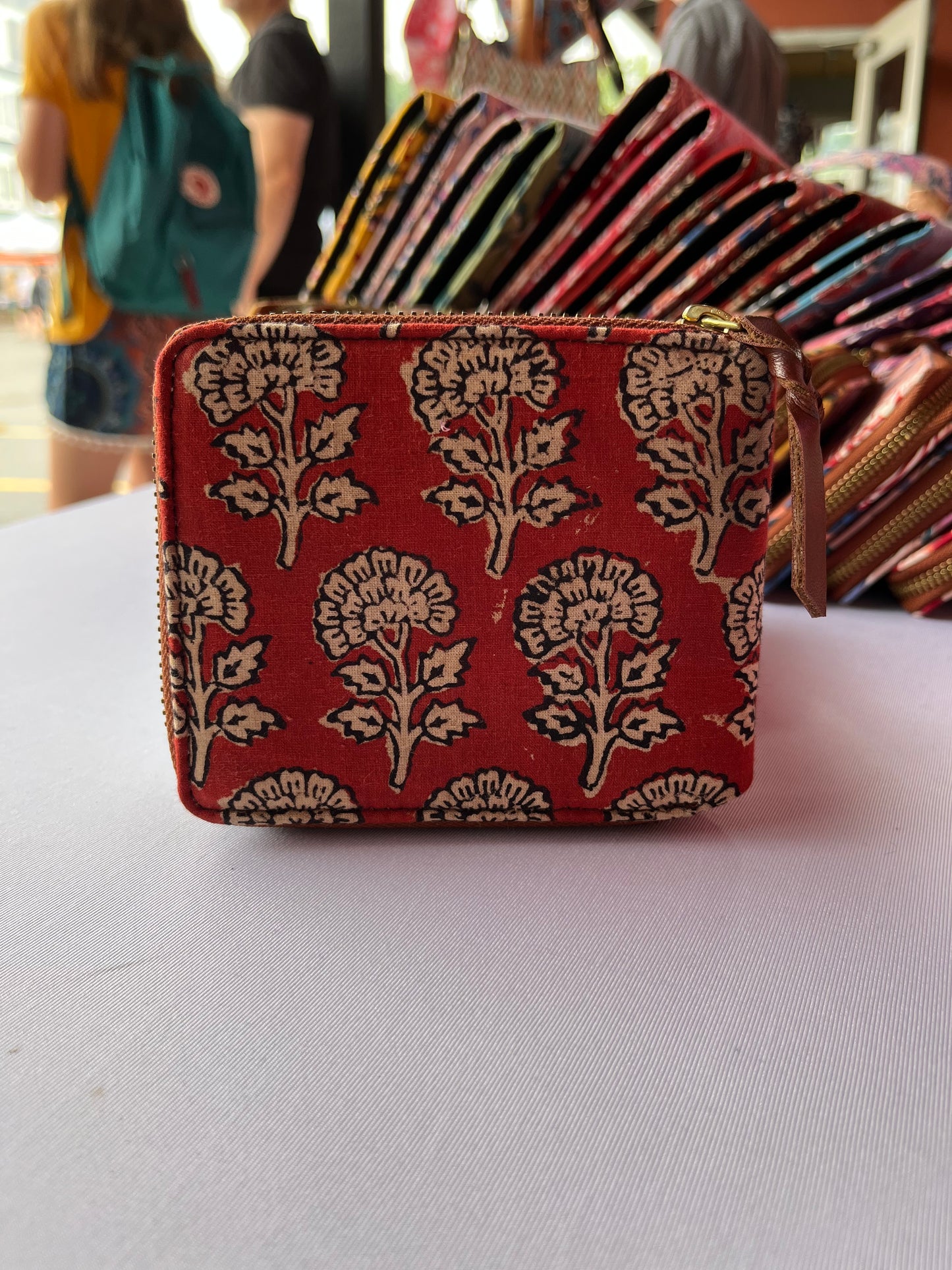 Butterfly Wallet in Deep Red