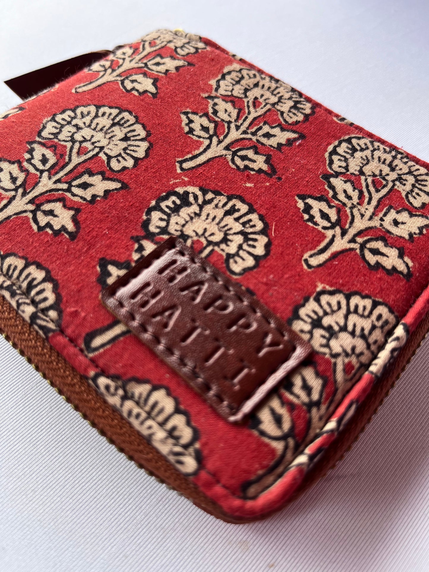 Butterfly Wallet in Deep Red