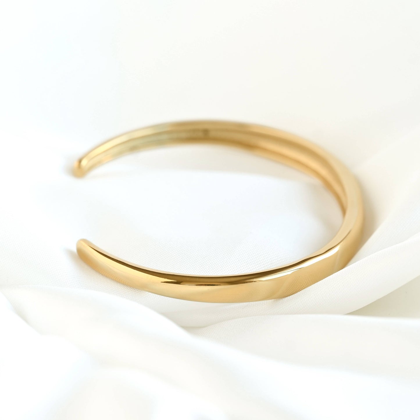 Slim Dome Cuff Bracelet