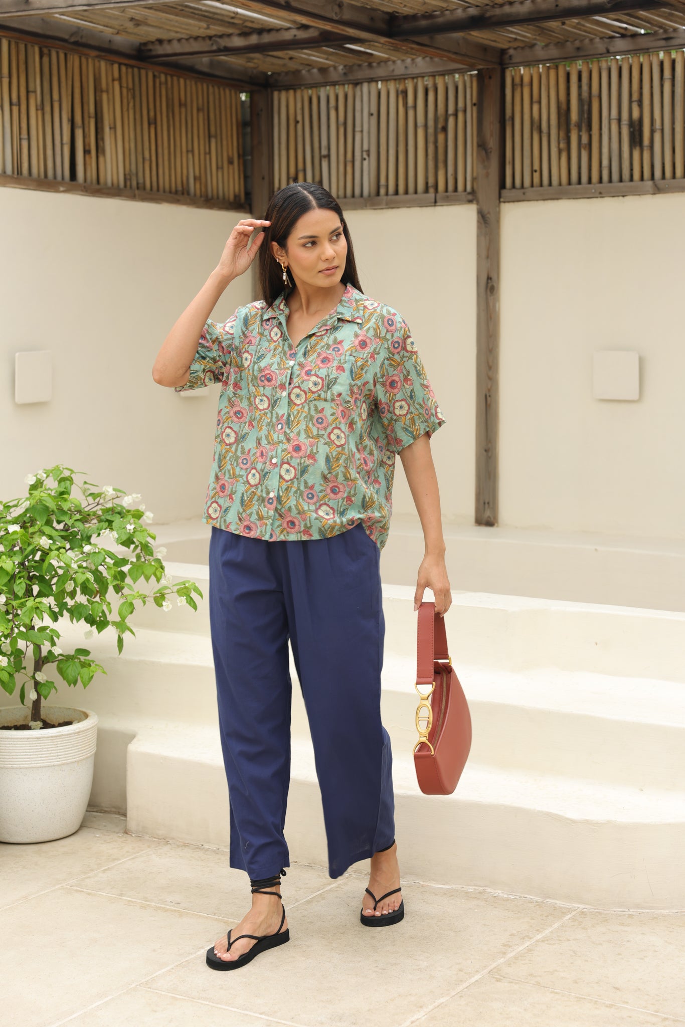 Begonia Blouse in Multi