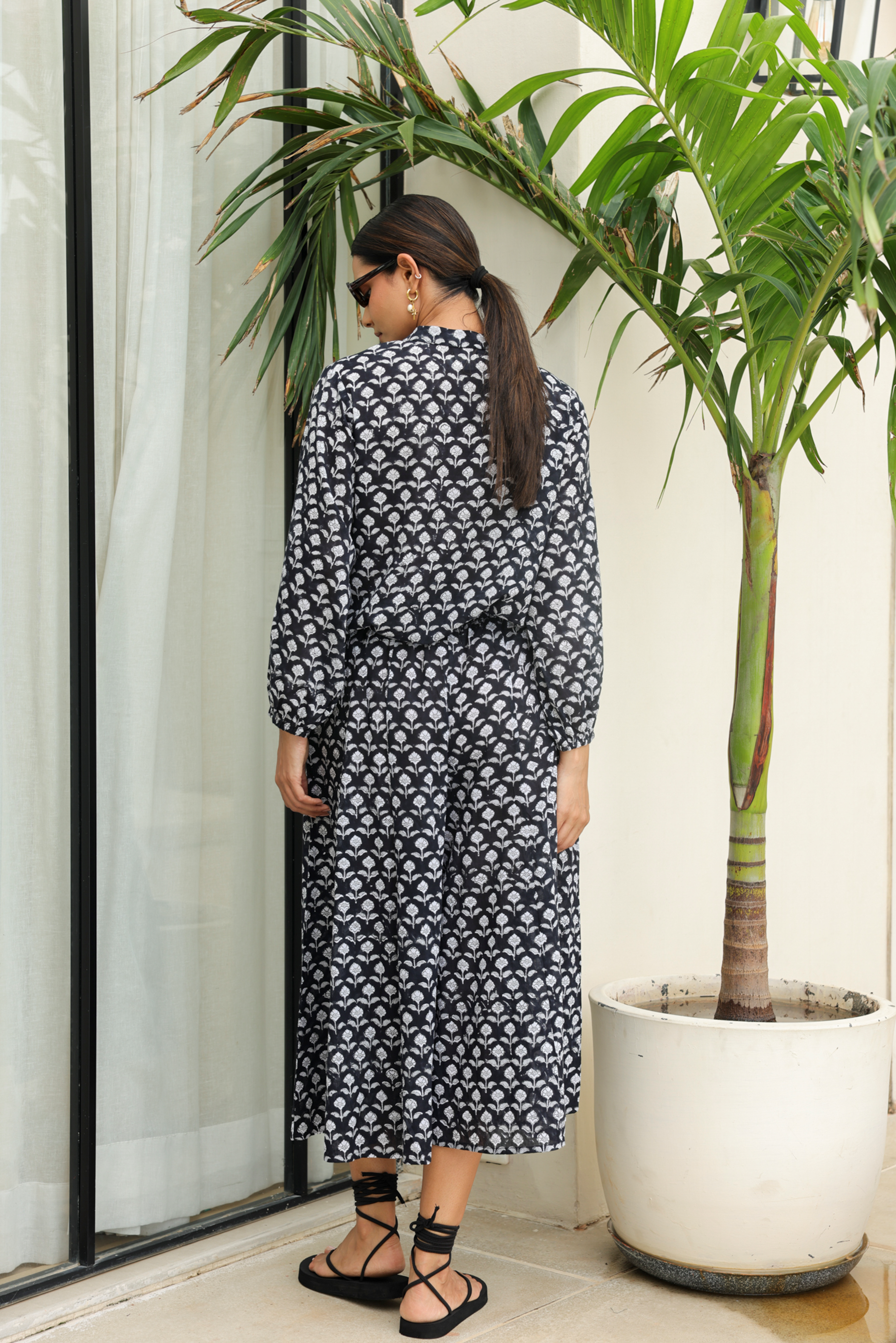 Culottes in Black White