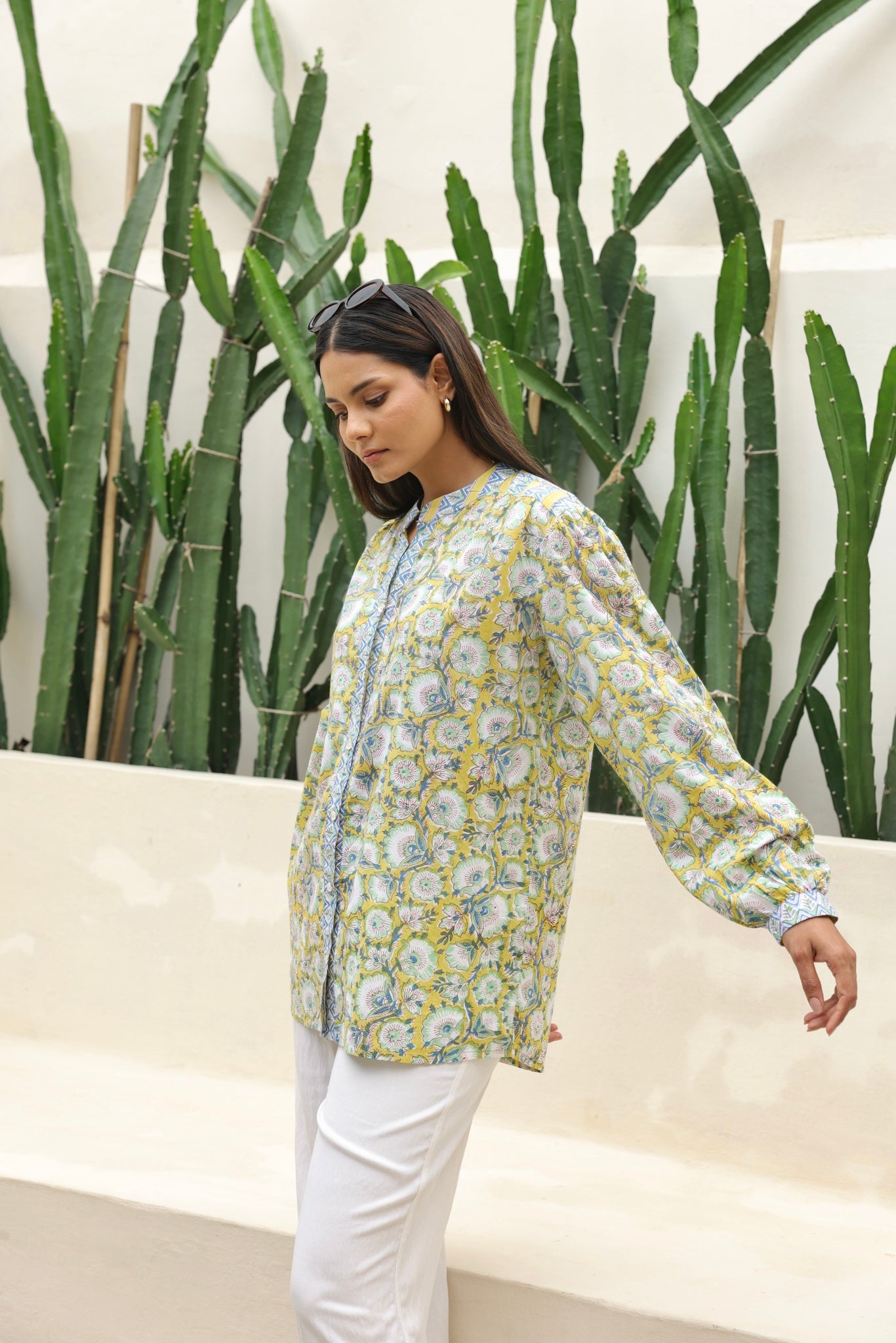 Gardenia Blouse in Yellow