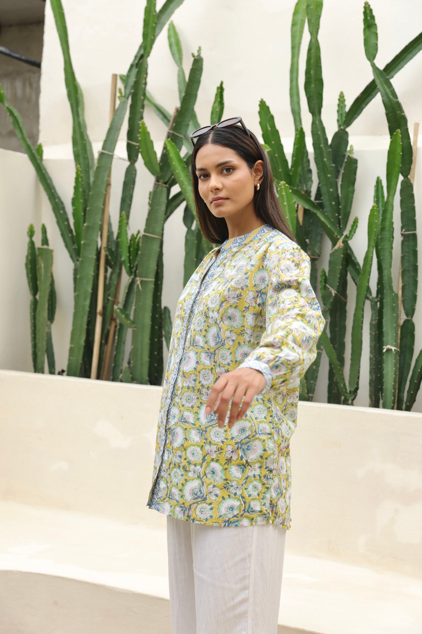Gardenia Blouse in Yellow