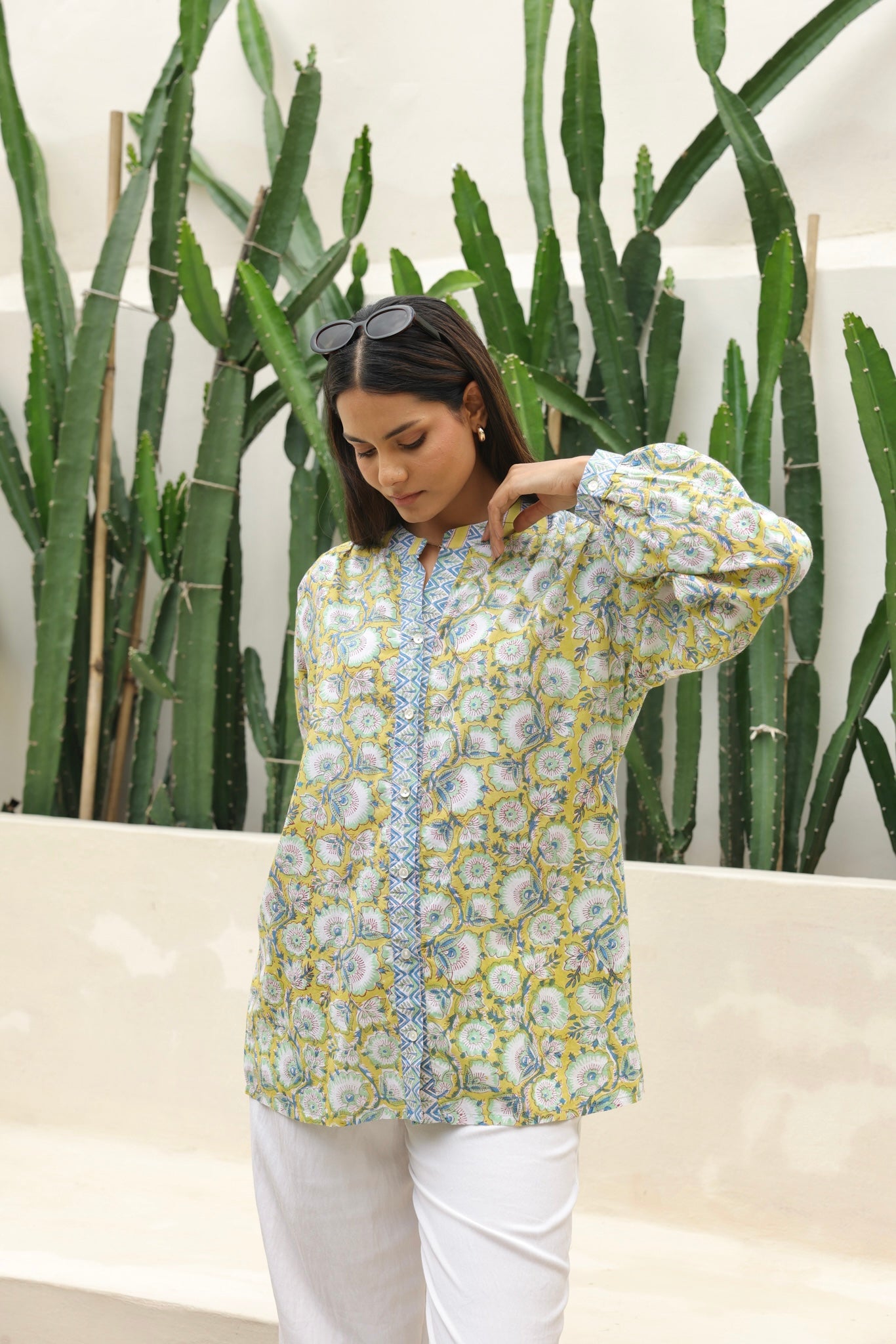 Gardenia Blouse in Yellow