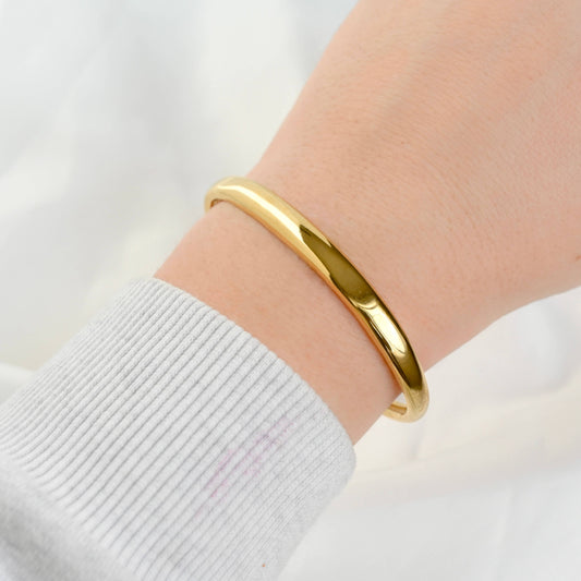 Slim Dome Cuff Bracelet