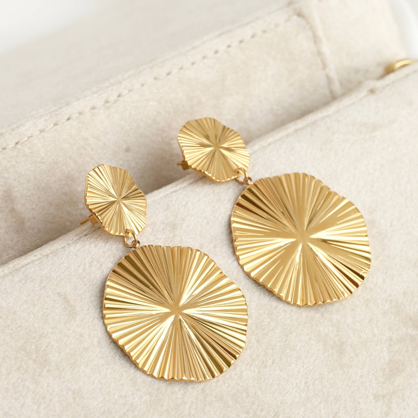 Oversized Sun Earrings