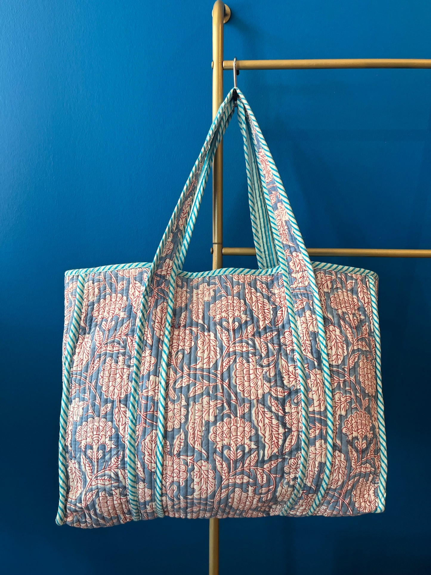 Tote Bag in Light Blue