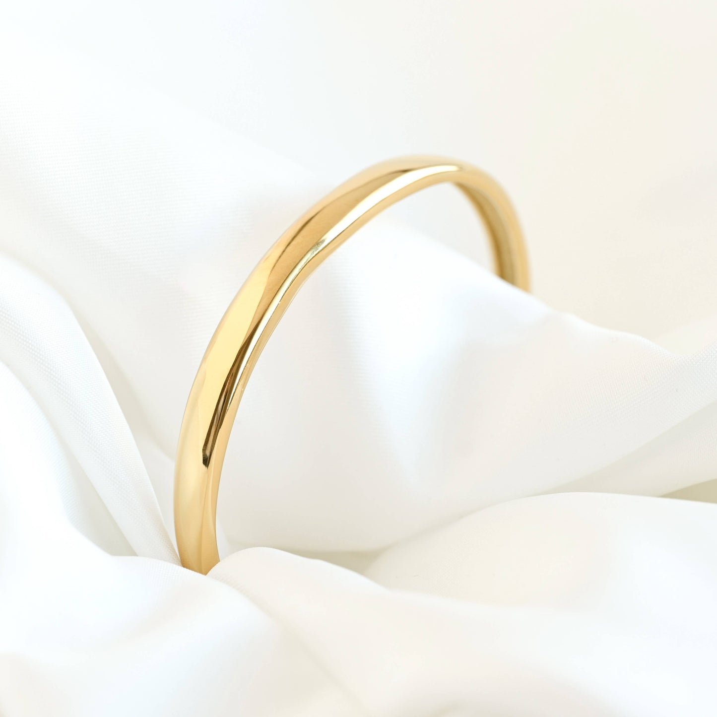 Slim Dome Cuff Bracelet