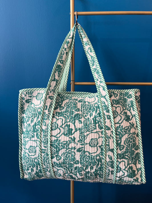 Tote Bag in Green