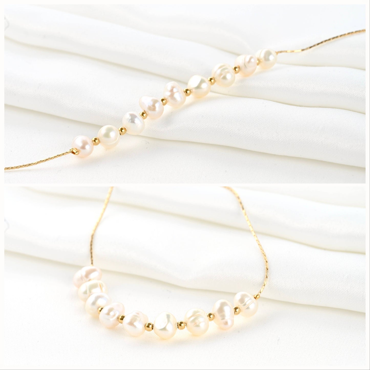 Dainty Pearl Bracelets