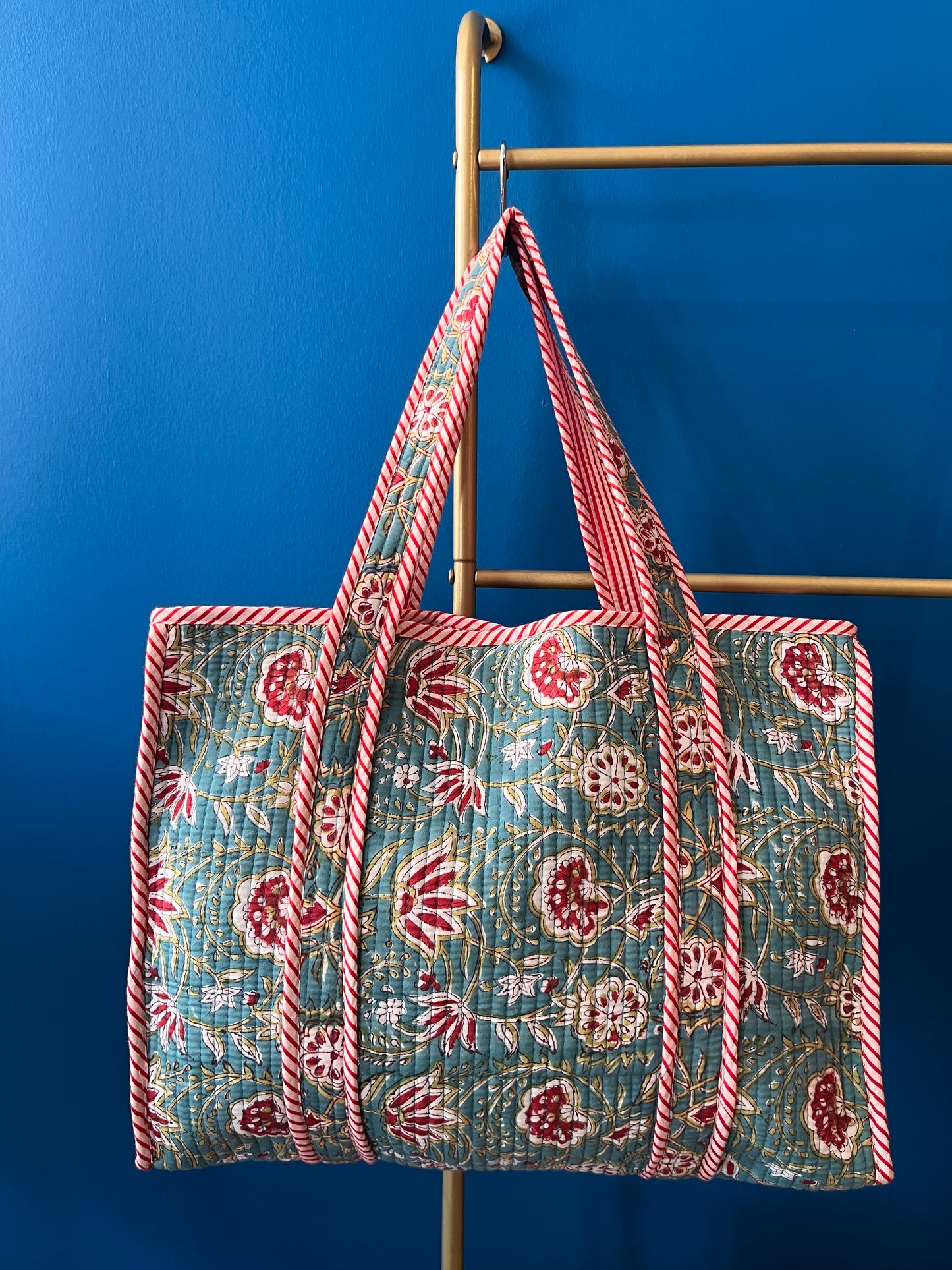 Tote Bag in Turquoise