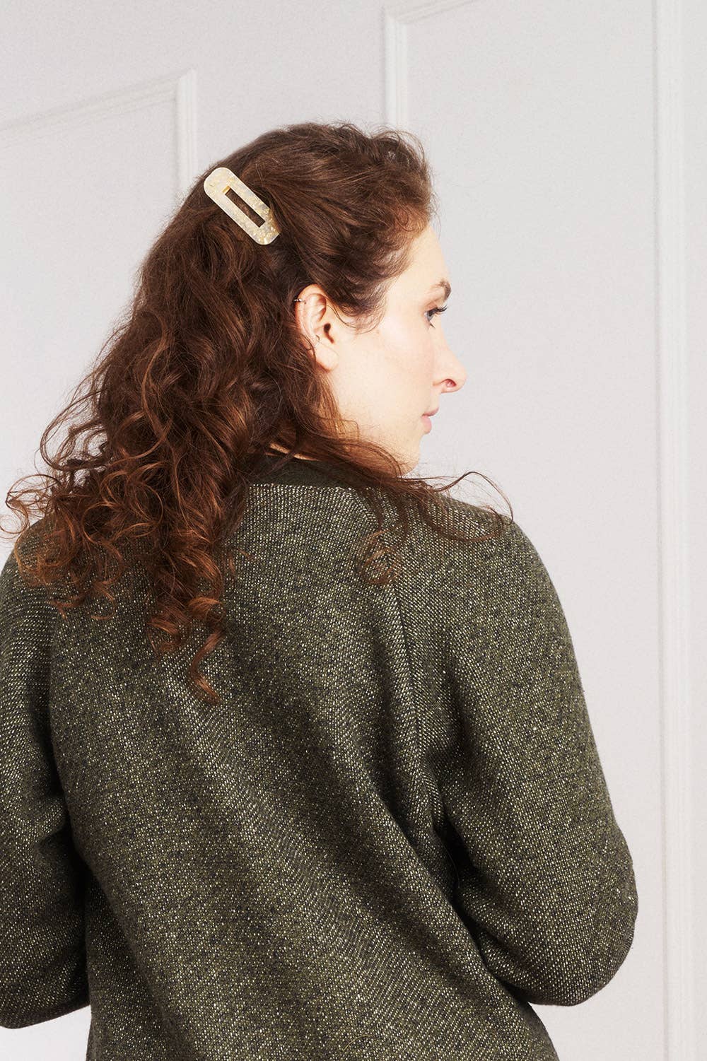 Fleetwood Crop Cardigan (other colours): Khaki / XL