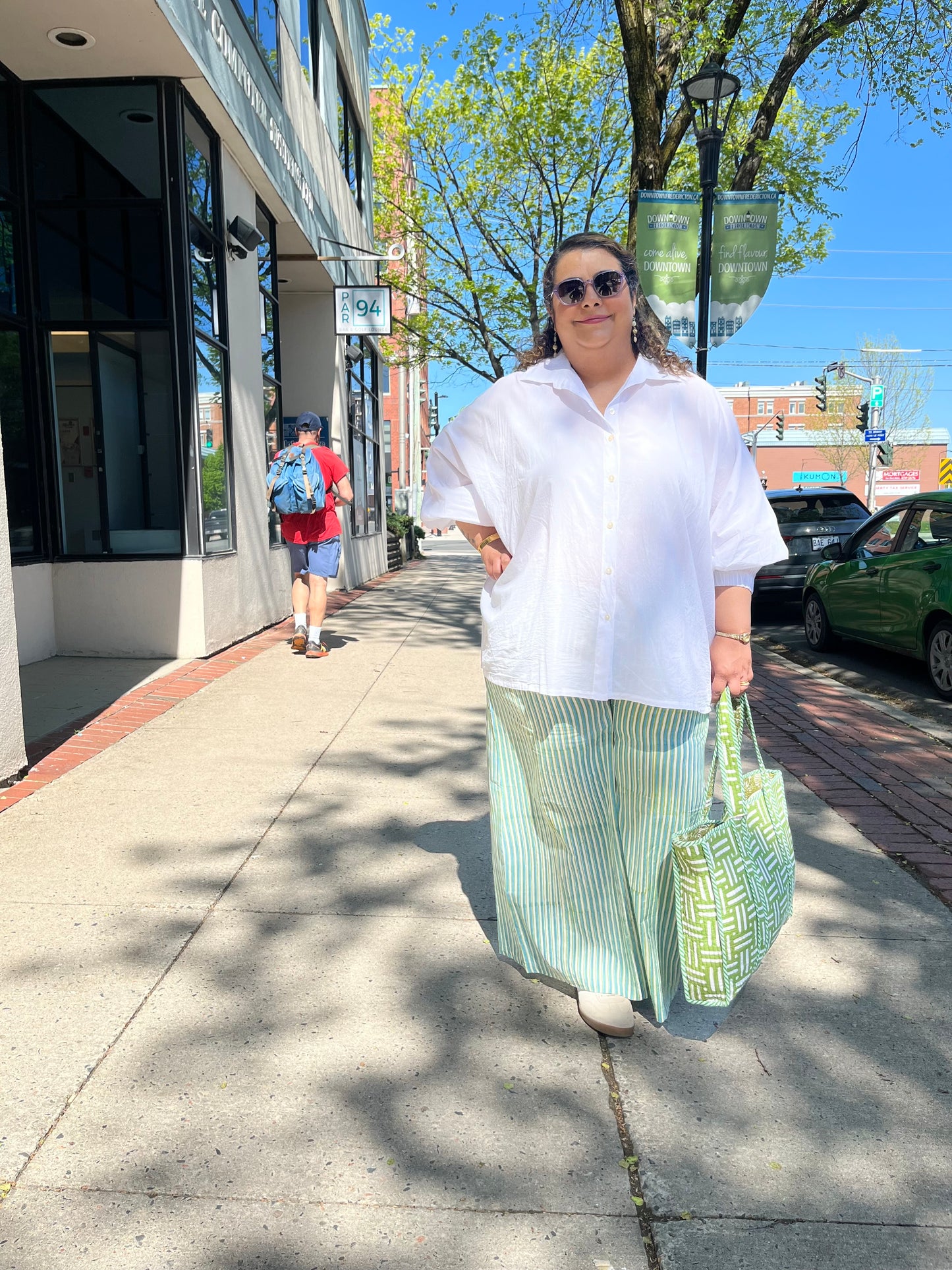 Wing Sleeve Shirt in White