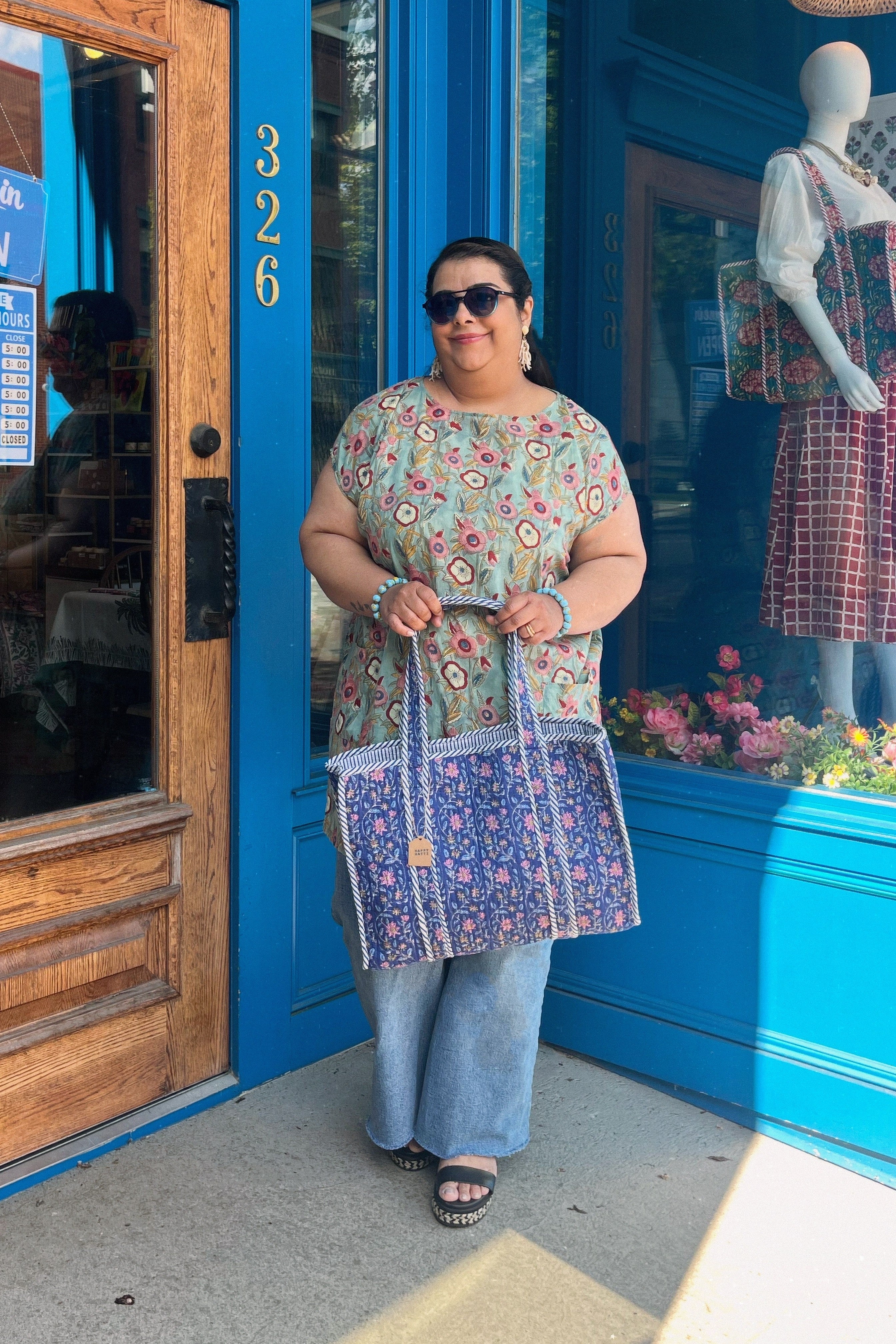 Tunic Dress in Multi Color
