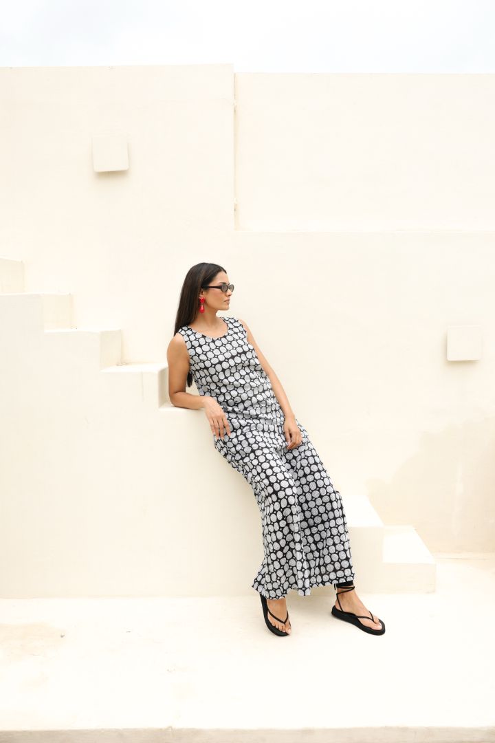 Butter Cup Top in Geometric Print