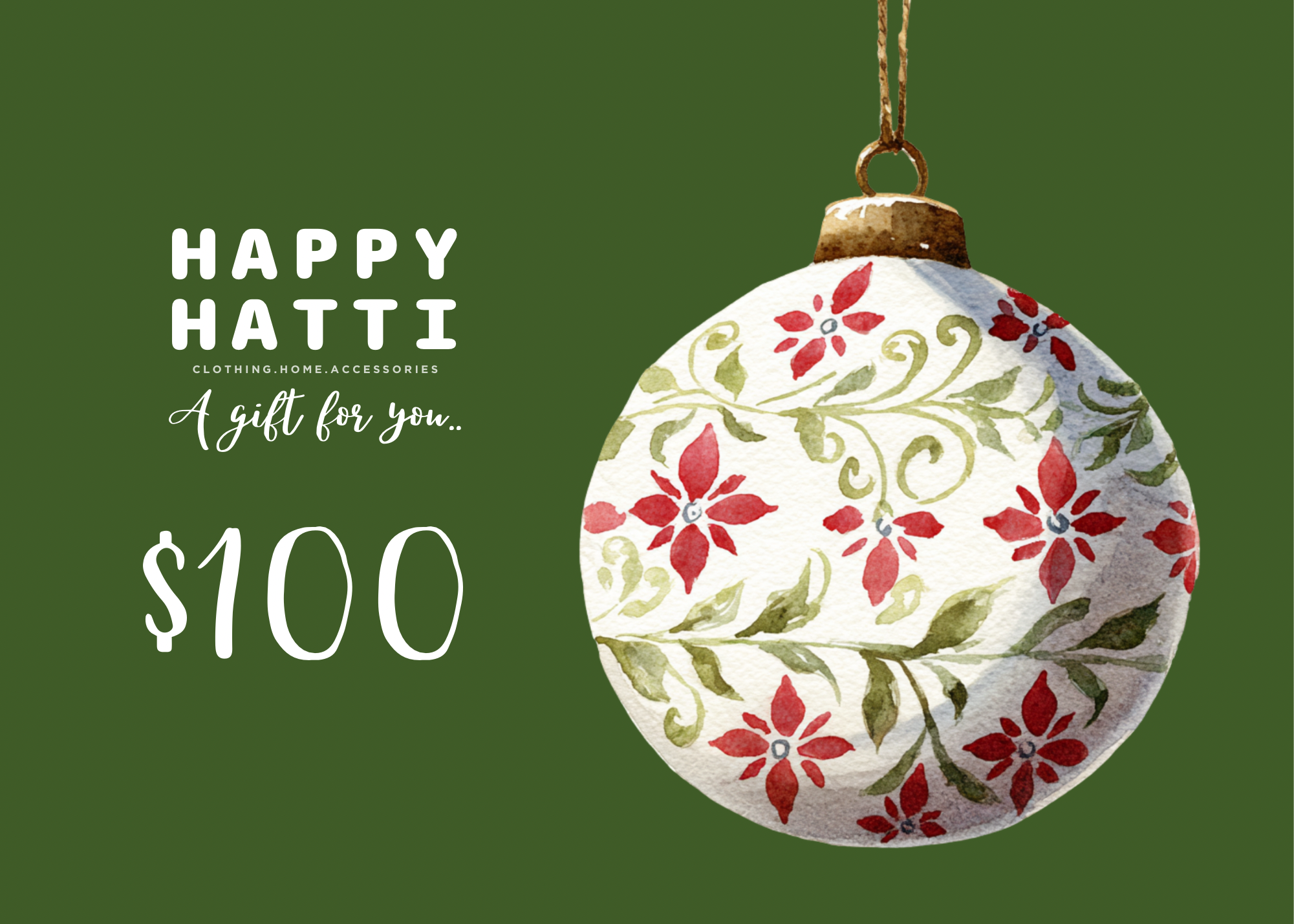 Holiday Gift Cards