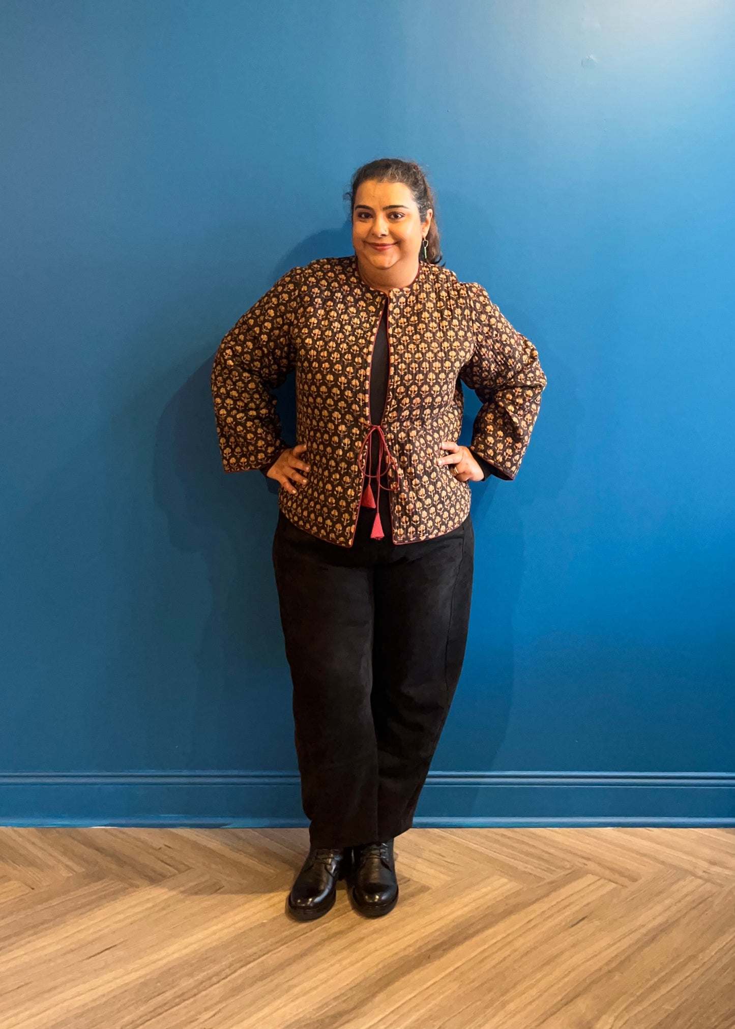 Reversible Jacket - Black Maroon