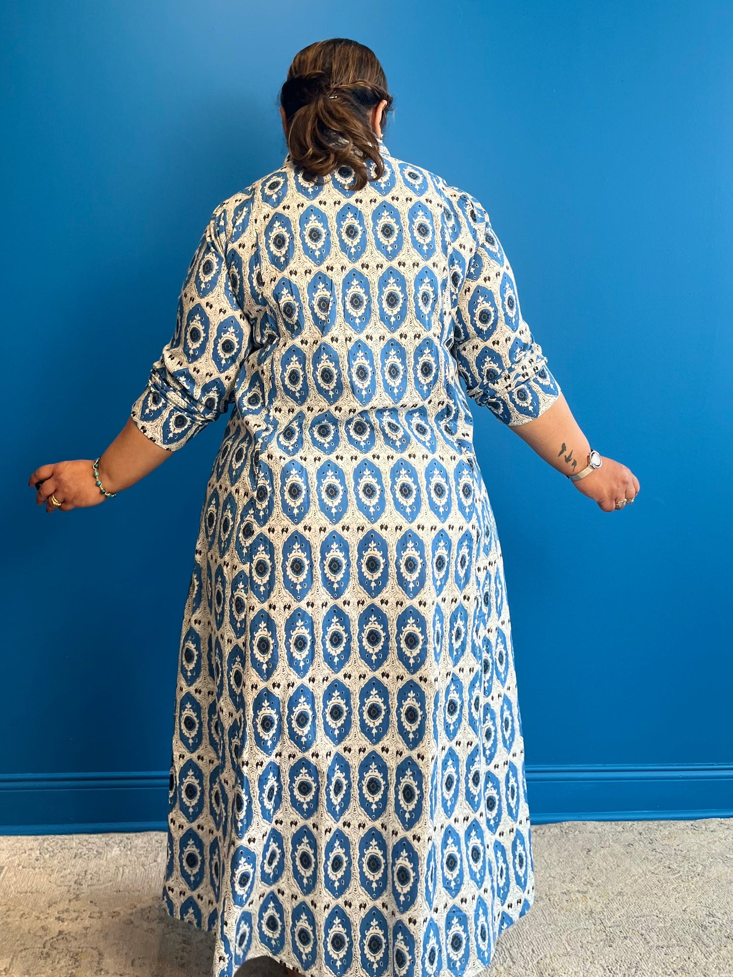 Maxi Dress in Navy Blue
