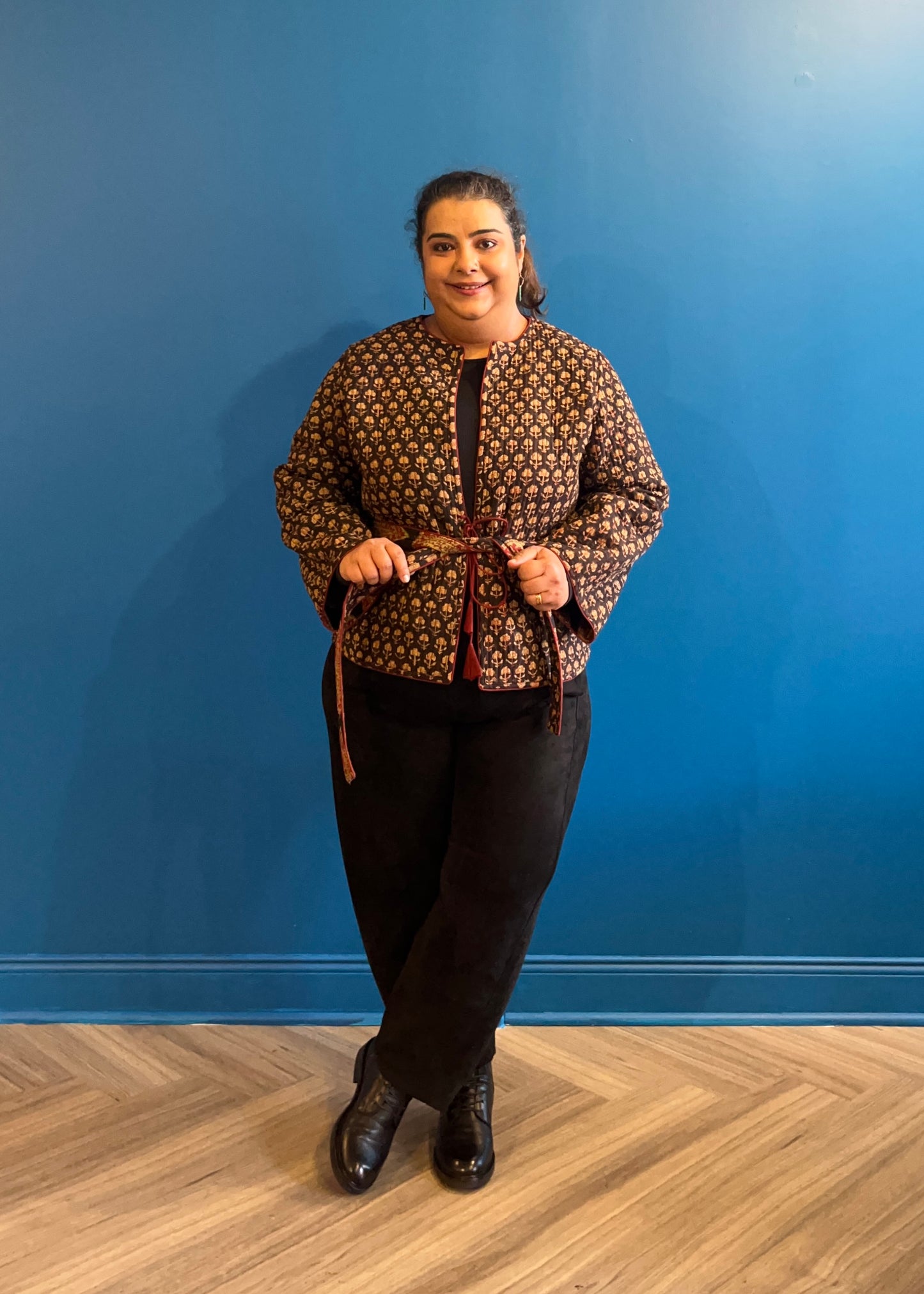 Reversible Jacket - Black Maroon