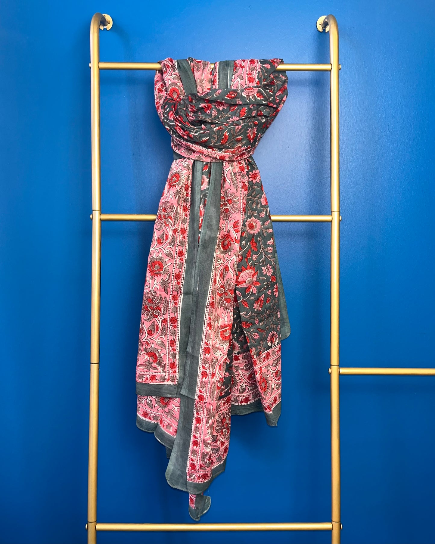 Cotton Scarf- Dk.Green