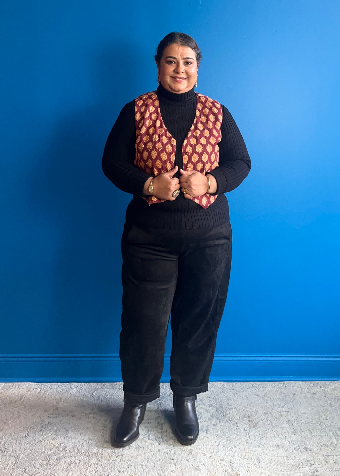 Reversible Printed Vest