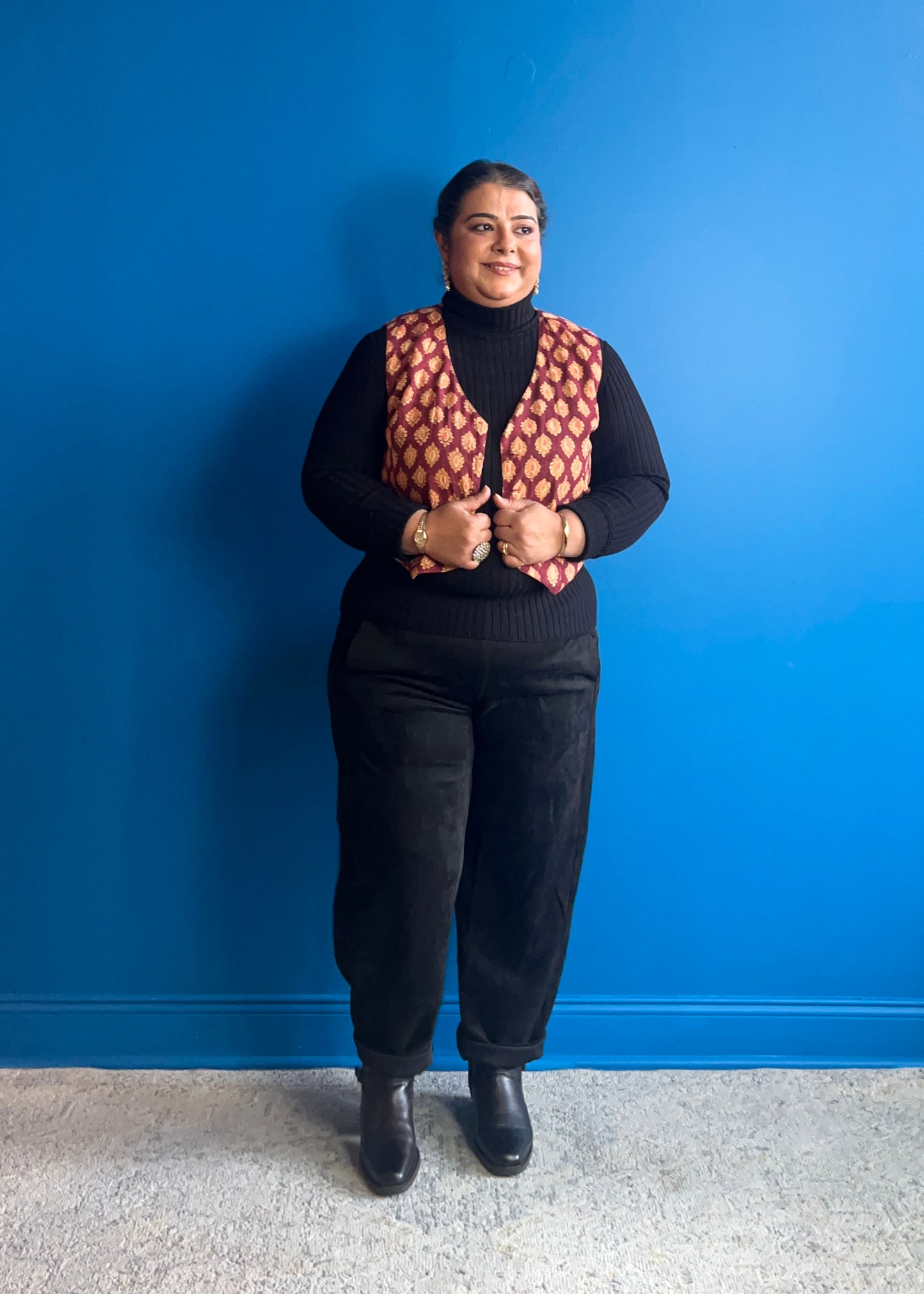 Reversible Printed Vest