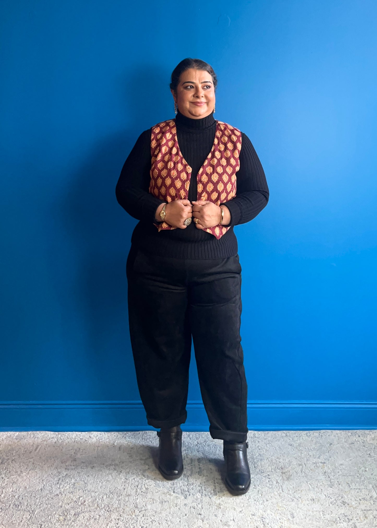 Reversible Printed Vest