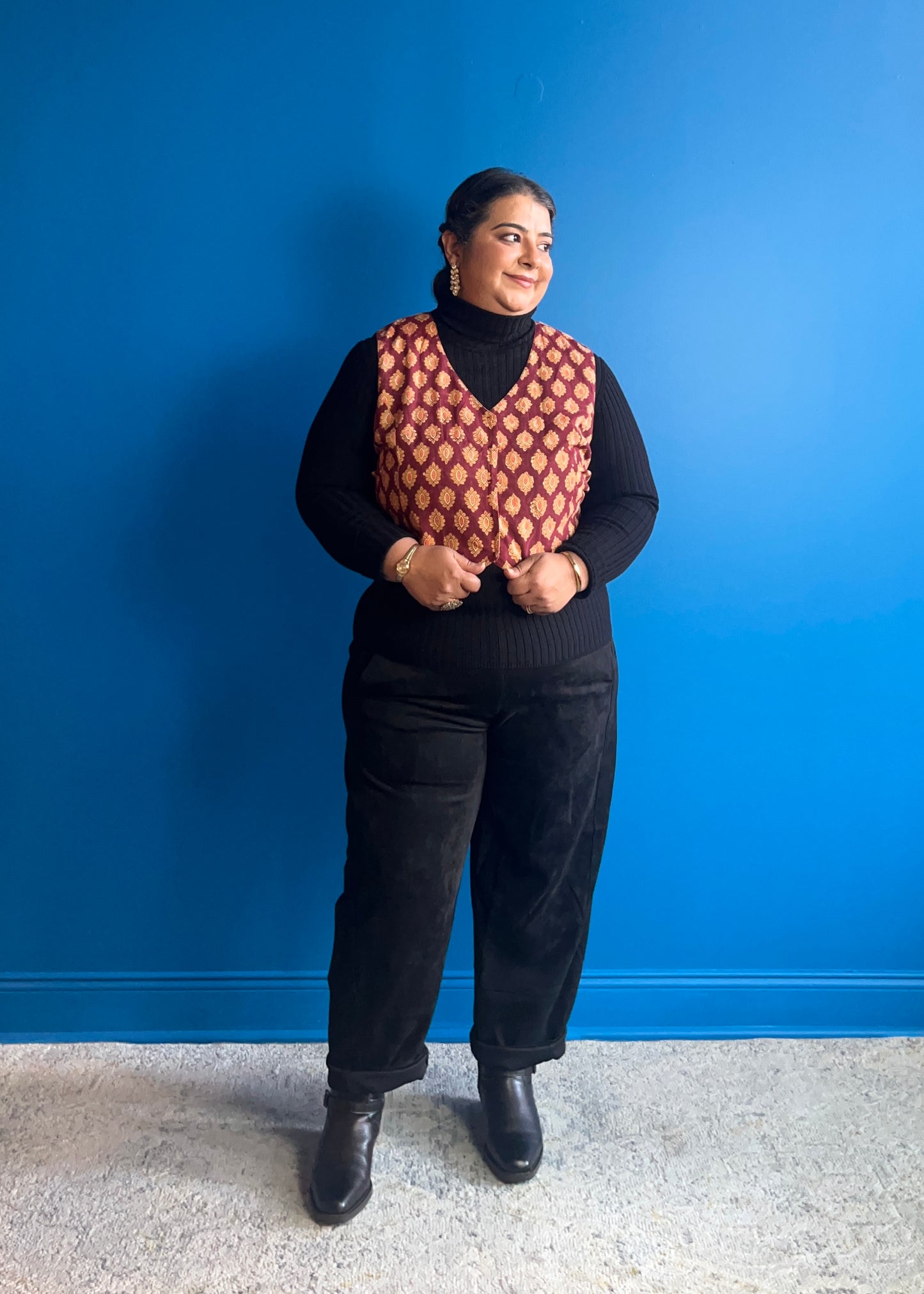 Reversible Printed Vest