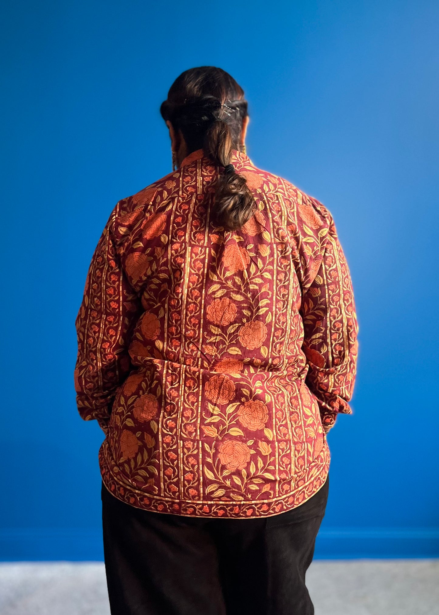 Long Blouse - Maroon