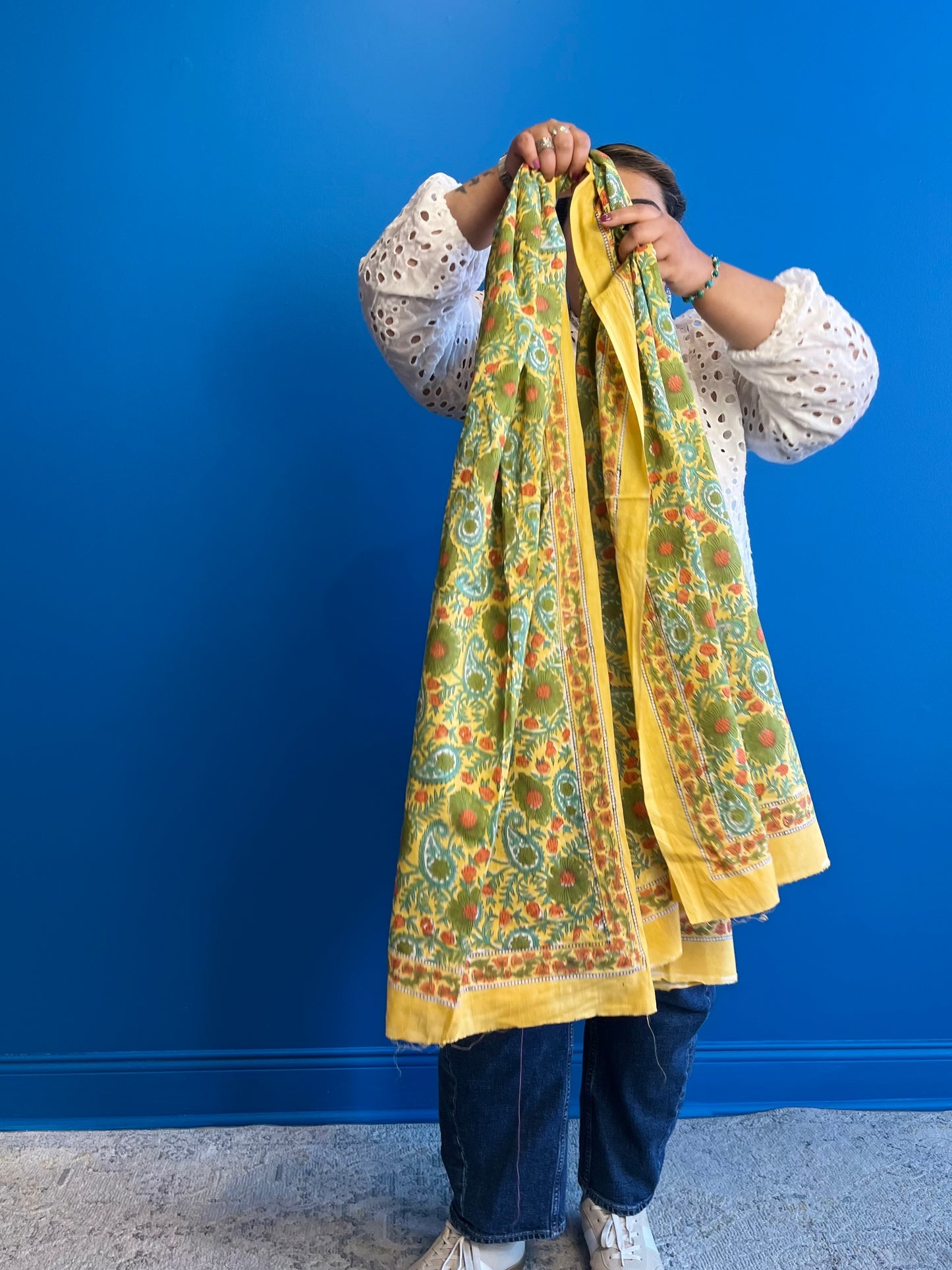 Garden Scarf in Yellow