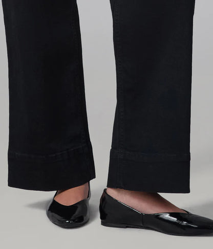 High Rise Wide Leg Jeans in Black