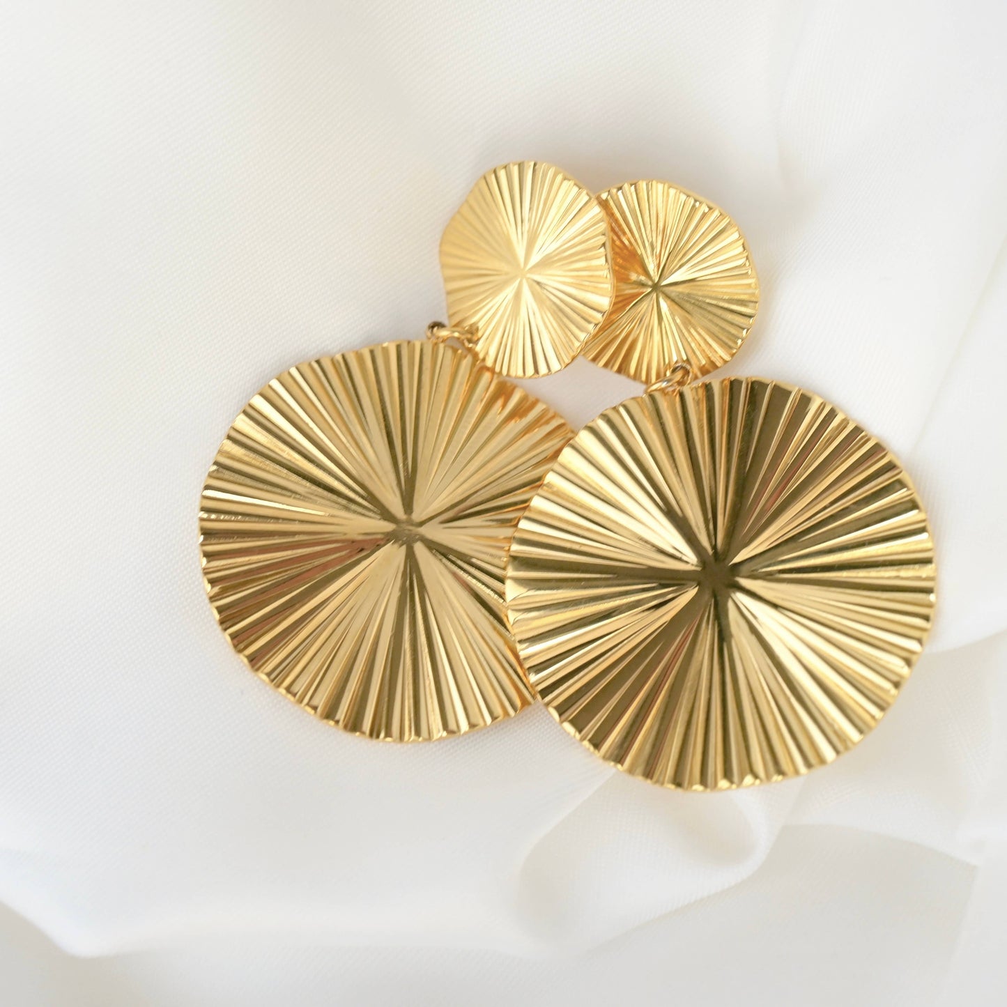 Oversized Sun Earrings