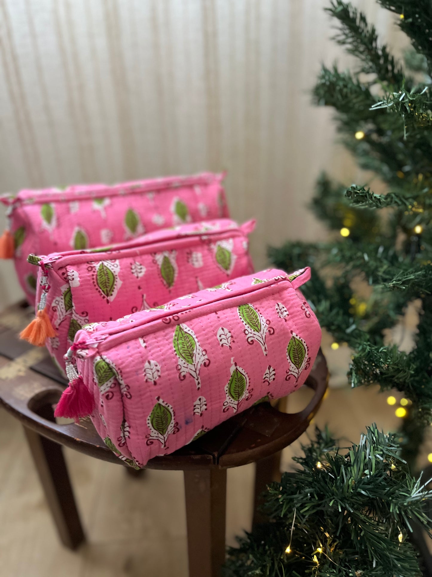 Make Up Bag in Pink