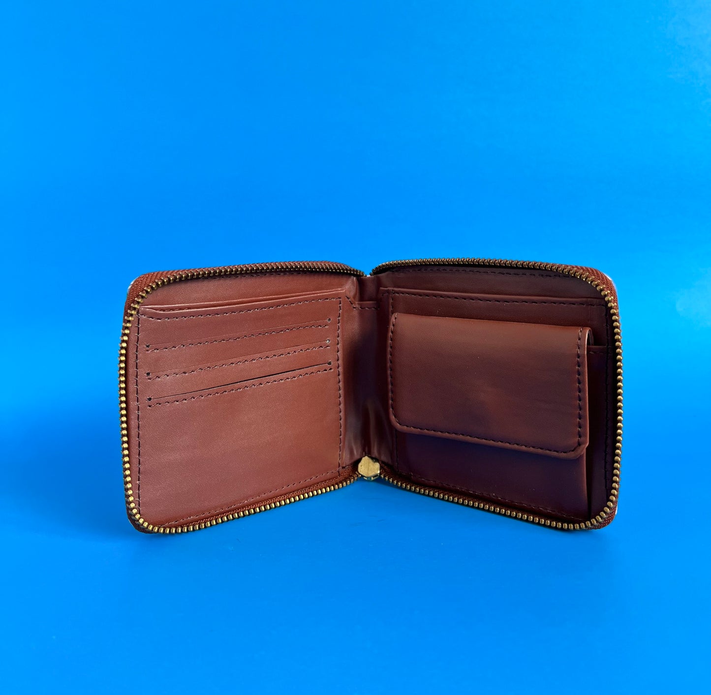 Butterfly Wallet in Red Beige