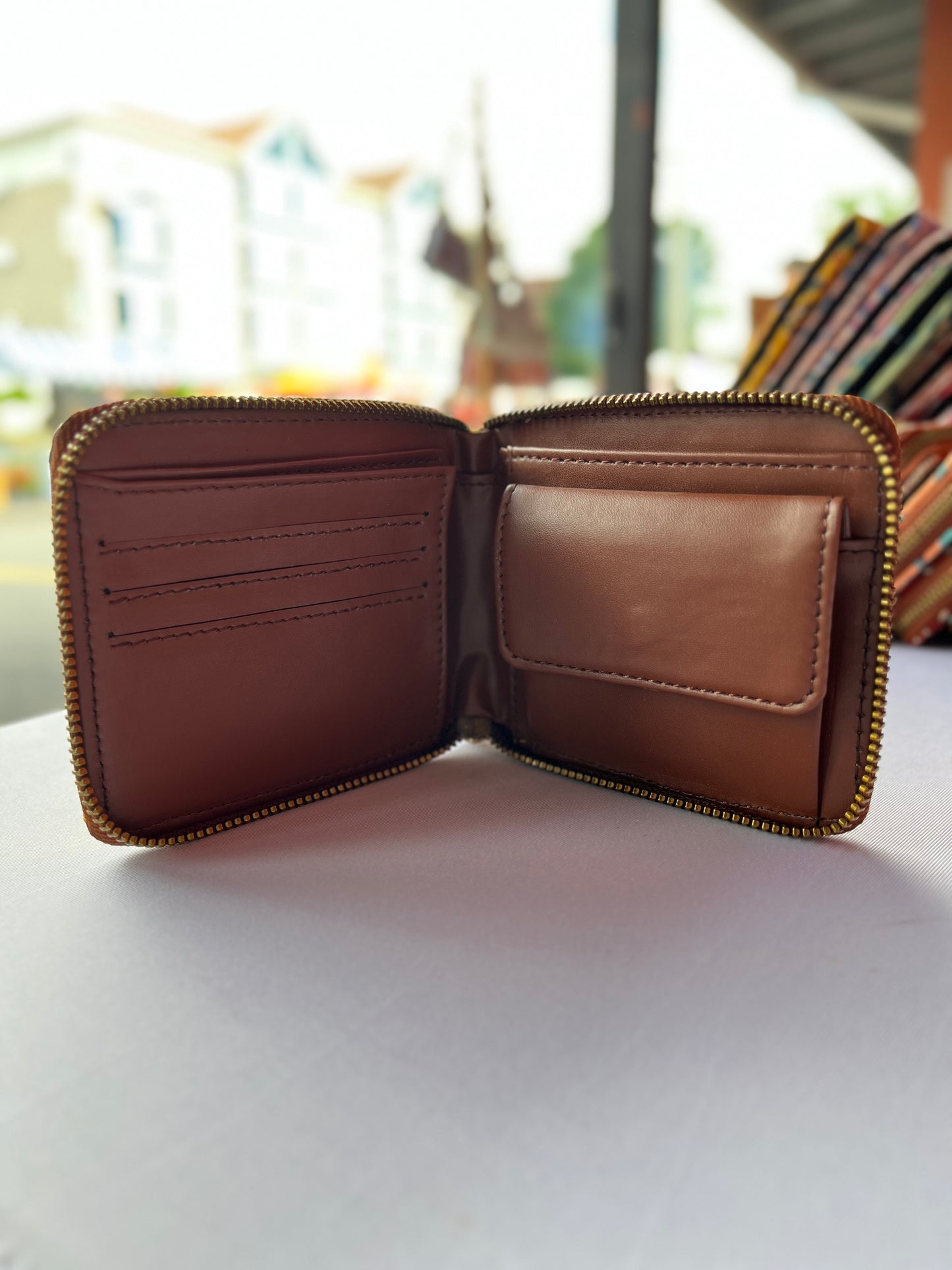 Butterfly Wallet in Deep Red