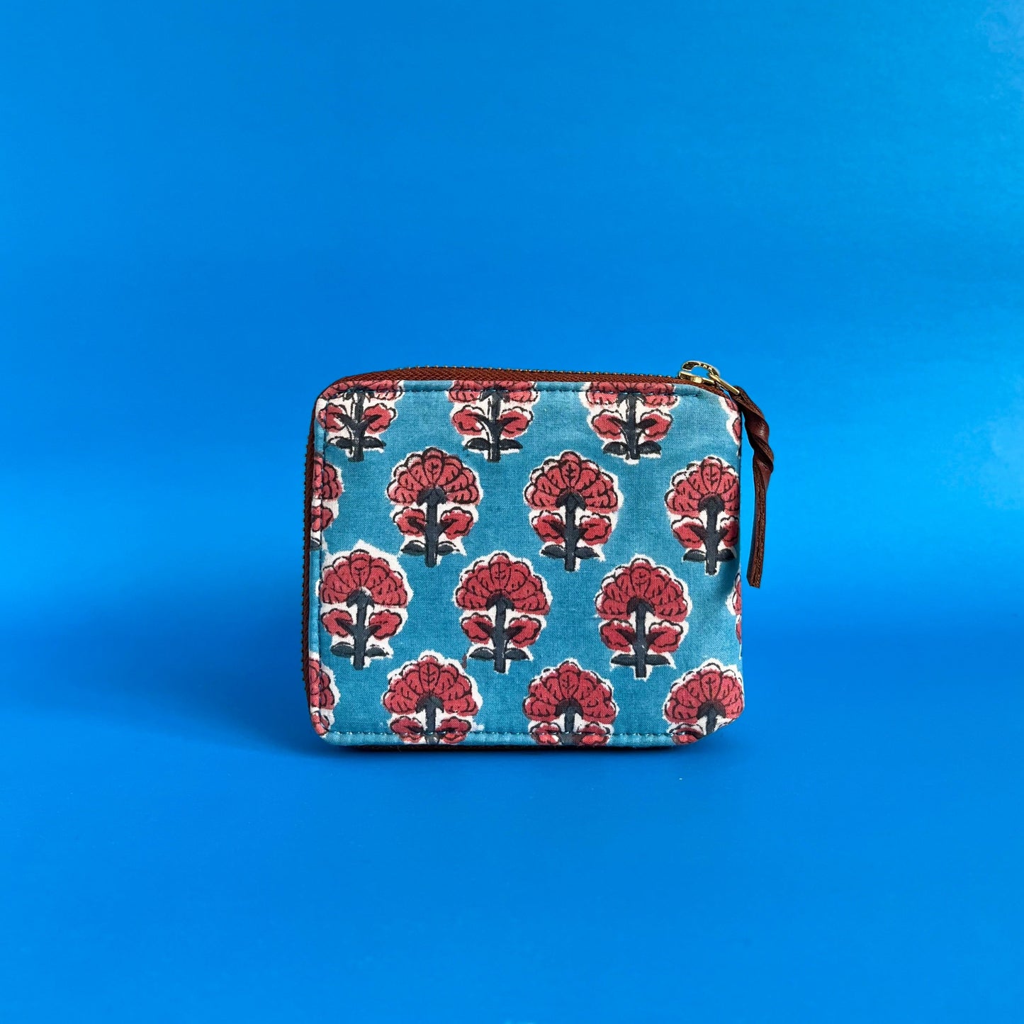 Butterfly Wallet in Blue Rust