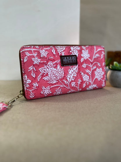 Wrist Clutch in Pink