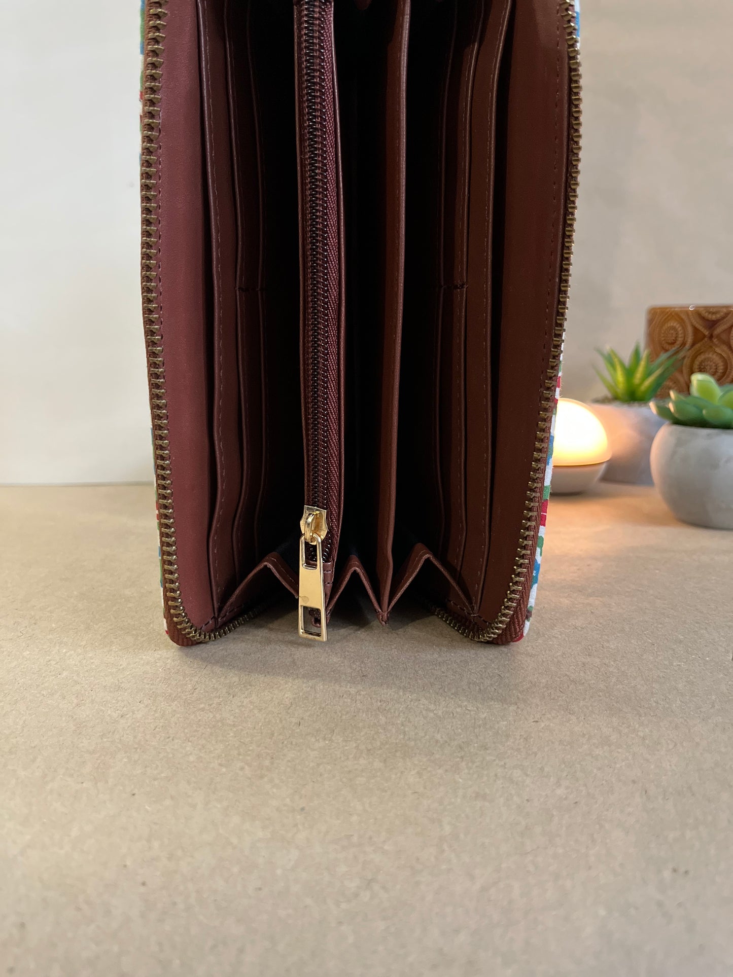 Wrist Clutch in Peach